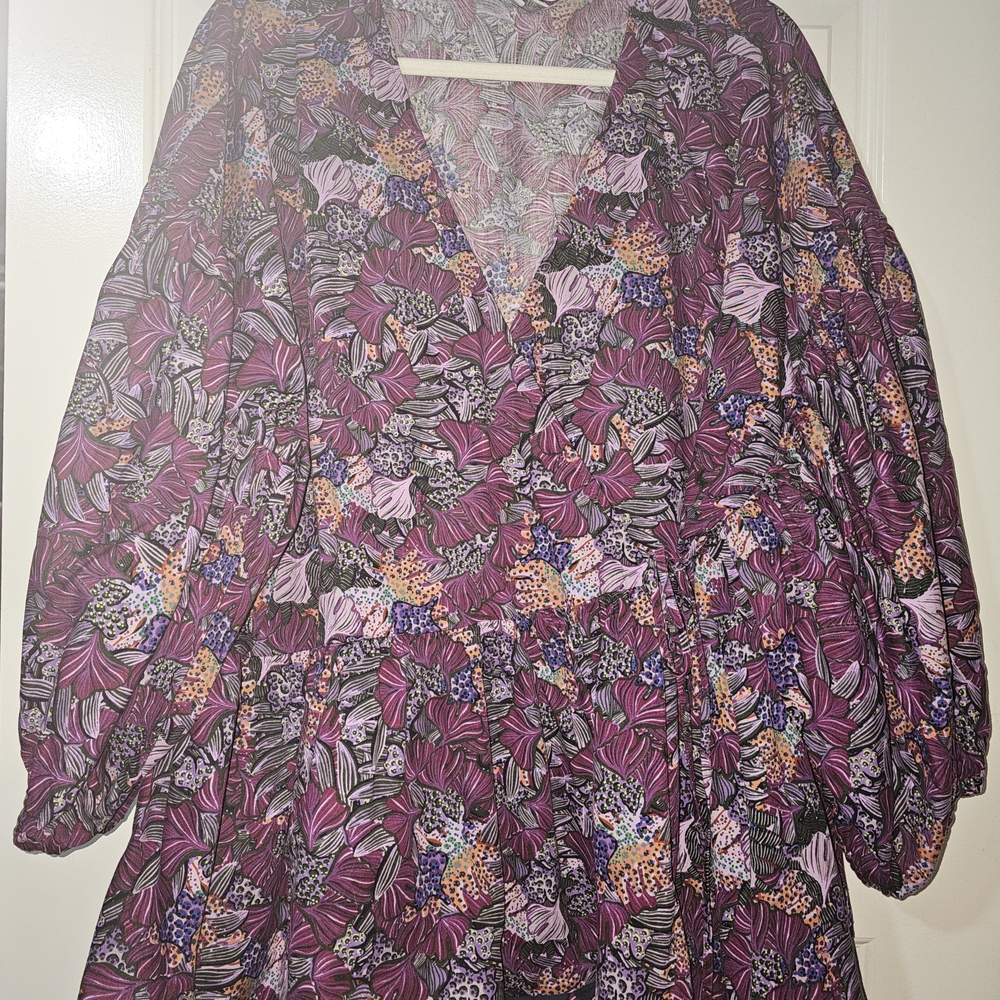 Kika Vargas Multicolor Floral Blouse